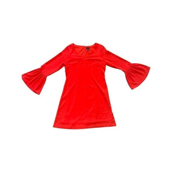Bell Sleeved Worthington Little Red Dress (Sz 6) - Picture 5 of 5